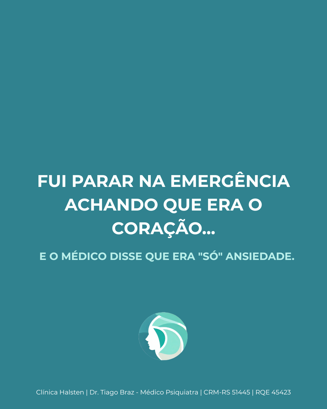 Fui à emergência com sintomas de infarto, mas era Crise de Pânico. E agora?